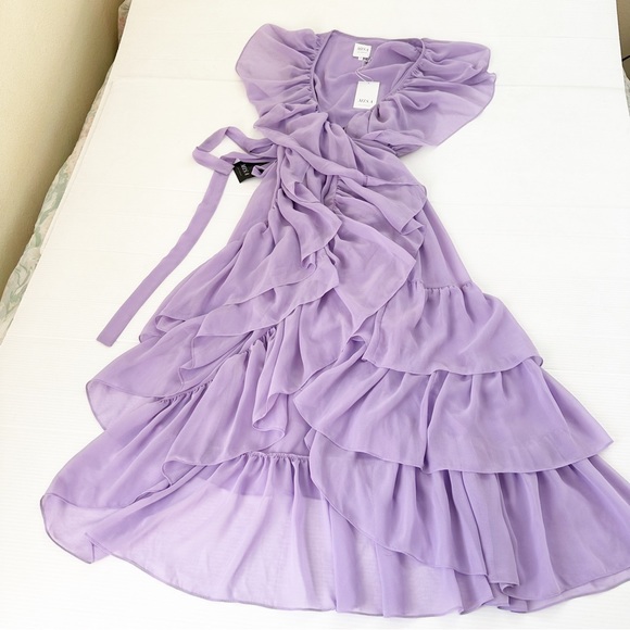 Misa Los Angeles NWT Ilune Dress Lavender, S - Picture 8 of 10
